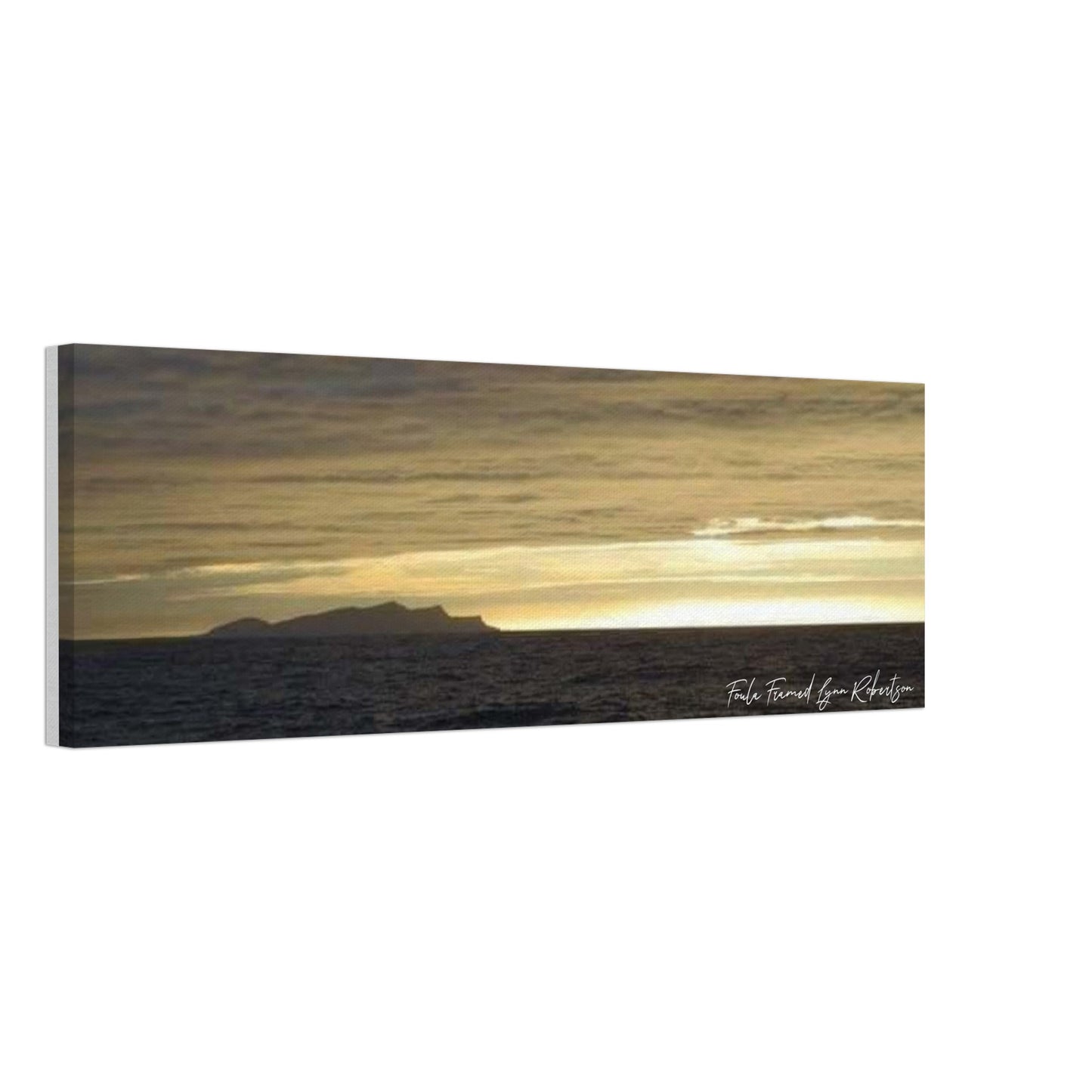 Canvas 8" x 24" Sunset Horizon