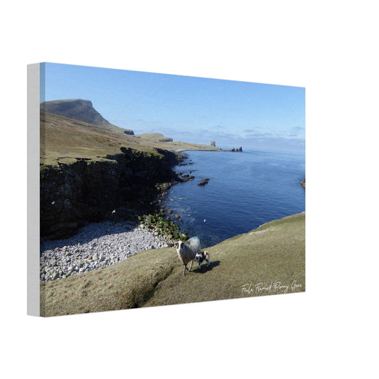 Canvas 8 x 12" North End Scene